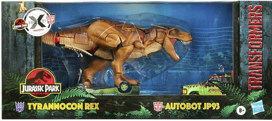 Figuren Hasbro | Transformers - Collaborative Jurassic Park - Tyrannocon Rex