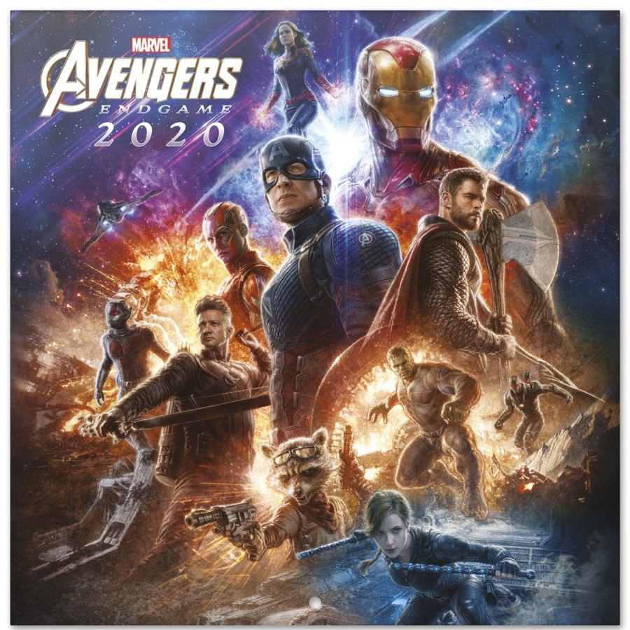 Kantoor ShopForGeek | Marvel Avengers - Calendrier 2020 - 30X30