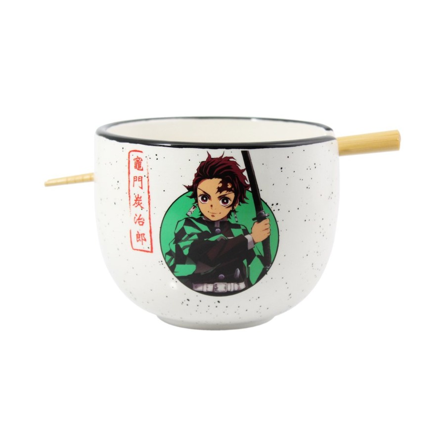 Keuken Just Funky | Demon Slayer - Ramen Bowl With Chopstick 414Ml - Tanjiro