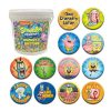 Accessoires Aquarius | Spongebob Squarepants - Bucket Of Buttons 144 Pieces 3.2Cm