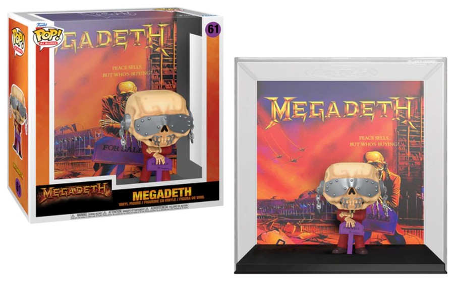 Figuren Funko | Megadeth - Pop Albums N° 61 - Peace Sells... But Who'S Buying?