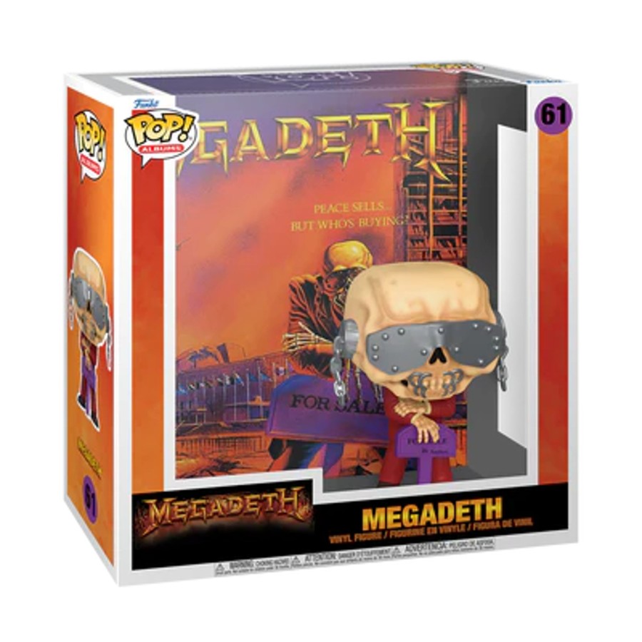 Figuren Funko | Megadeth - Pop Albums N° 61 - Peace Sells... But Who'S Buying?