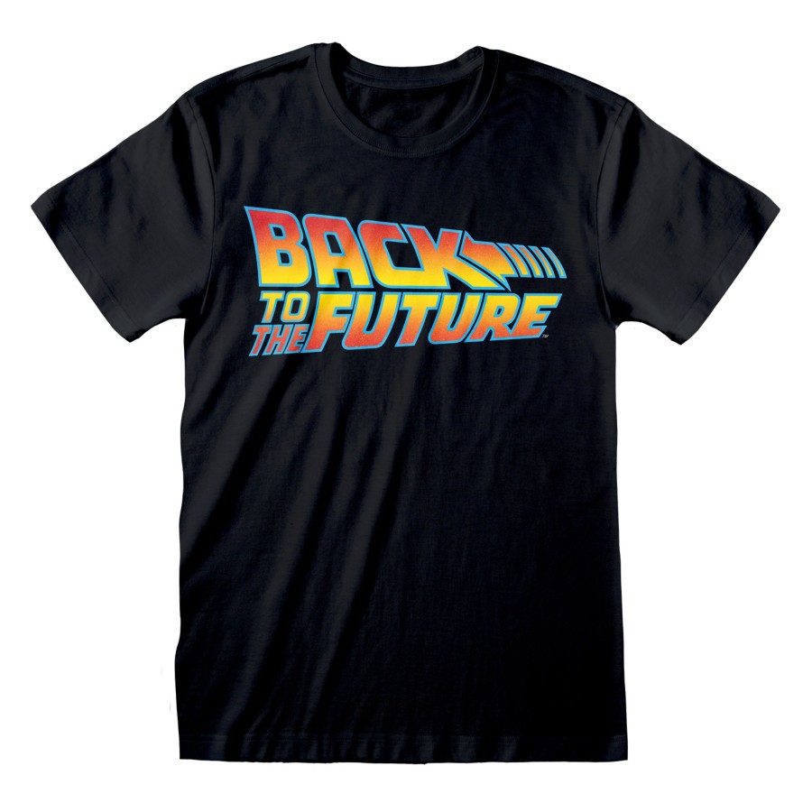 Kleding BACK TO THE FUTURE | Back To The Future - Original Logo - Men T-Shirt (S)