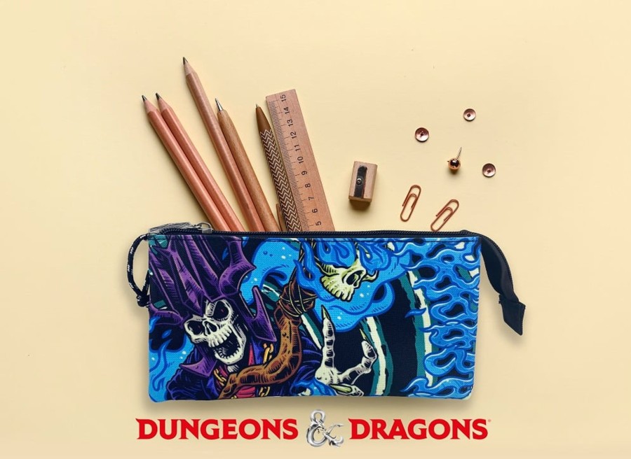 Kantoor CYP | Dungeons & Dragons - Black Light - Triple Pencil Case '22X12X4Cm'