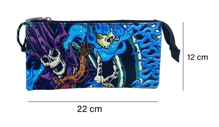 Kantoor CYP | Dungeons & Dragons - Black Light - Triple Pencil Case '22X12X4Cm'