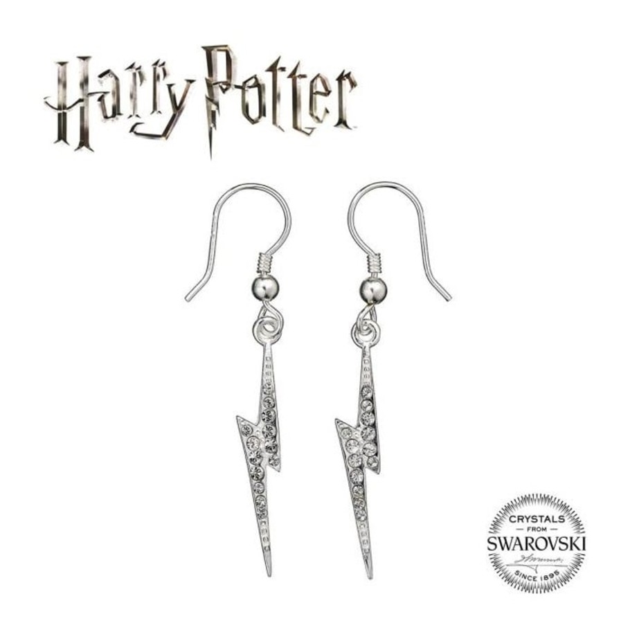 Accessoires Carat | Harry Potter - Lightning Bolt - Earrings With Crystals