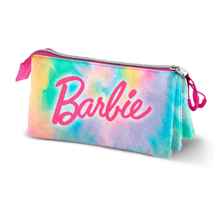 Kantoor Karactermania | Barbie - Tye Dye - Triple Pencil Case