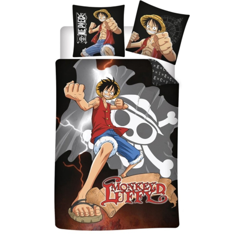 Decoratie AyMax | One Piece - Duvet Cover 140X200 - '100% Cotton'