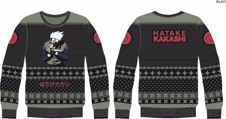 Kleding Cotton Division | Naruto - Kakashi - Men Christmas Sweaters (S)