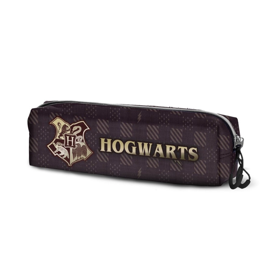 Kantoor Karactermania | Harry Potter- Hogwarts &Golden Snitch- Square Pencil Case '21X7X5.5Cm'