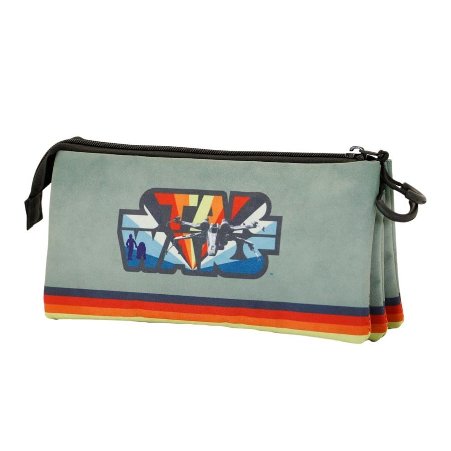 Kantoor Karactermania | Star Wars - Vintage - Triple Pencil Case '23X11X7Cm'