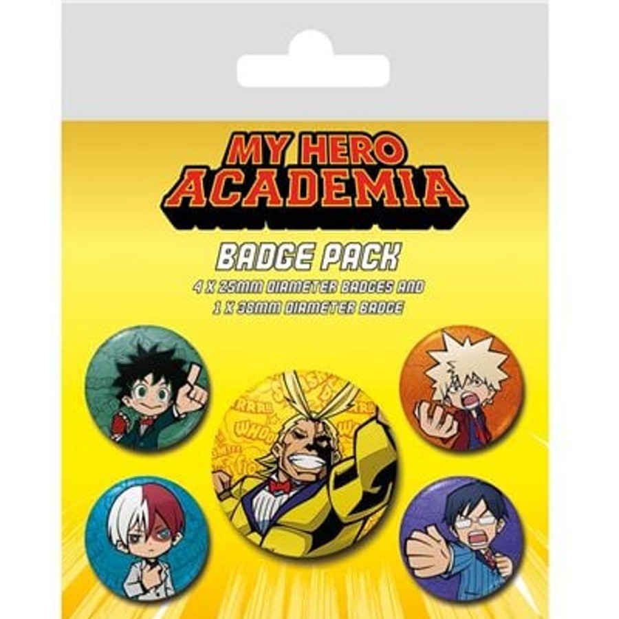 Accessoires Pyramid | My Hero Academia - Chibi - Pack 5 Badges