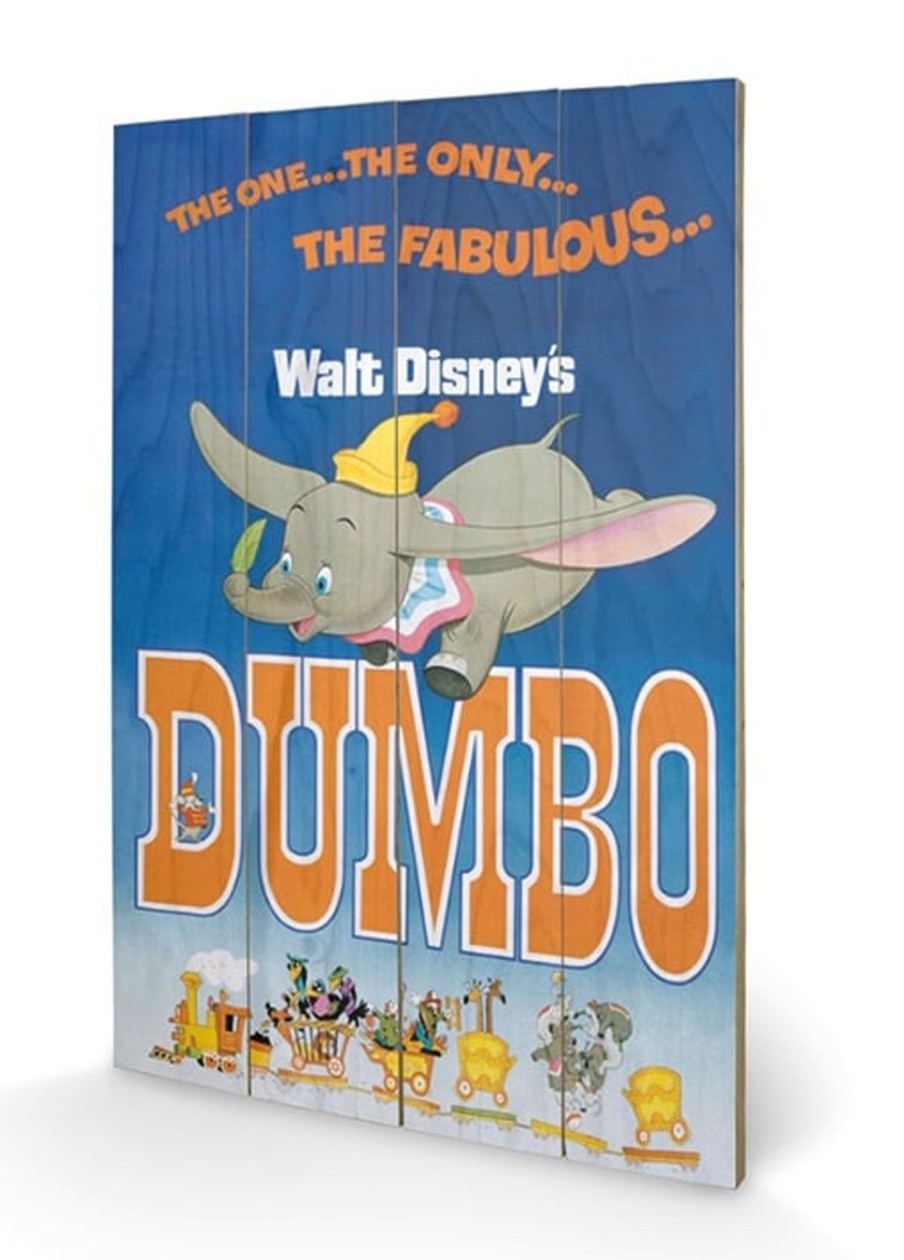 Decoratie Pyramid | Disney - Printing On Wood 40X59 - Dumbo