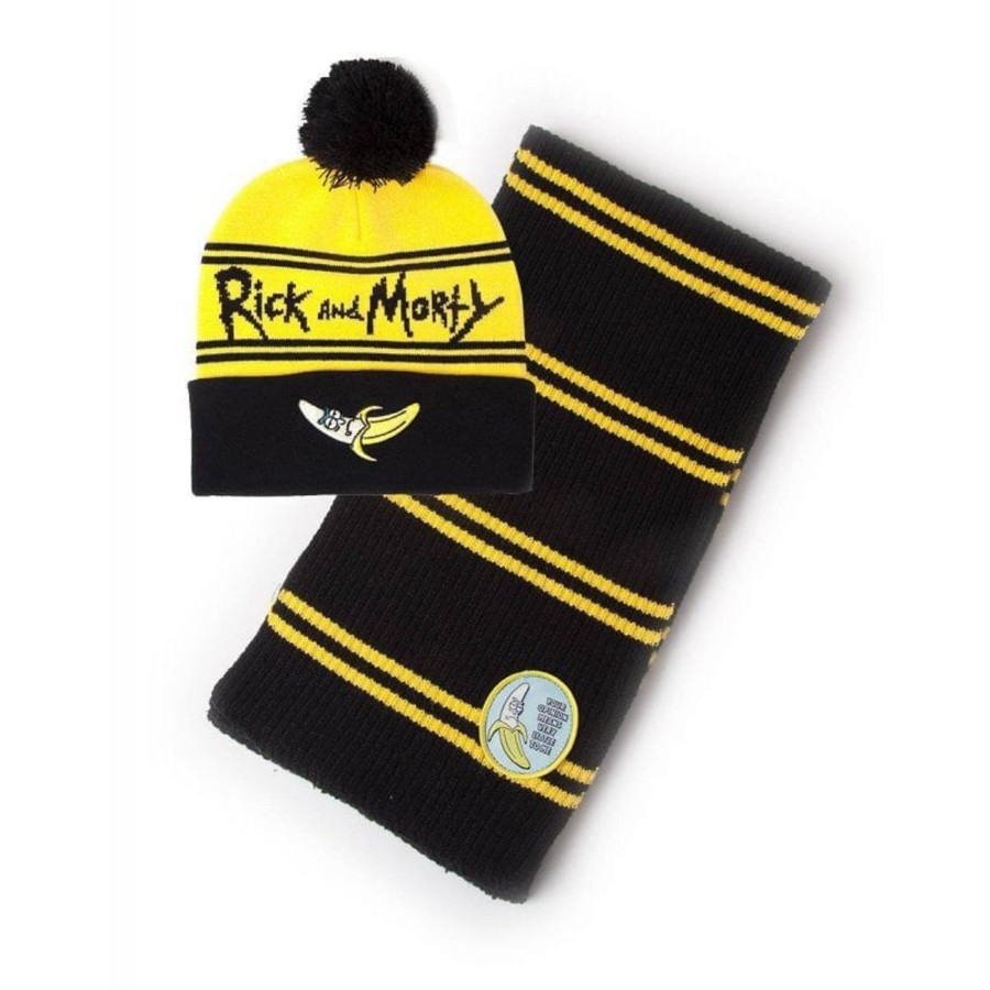 Kleding Difuzed | Rick & Morty - Beanie & Scarf