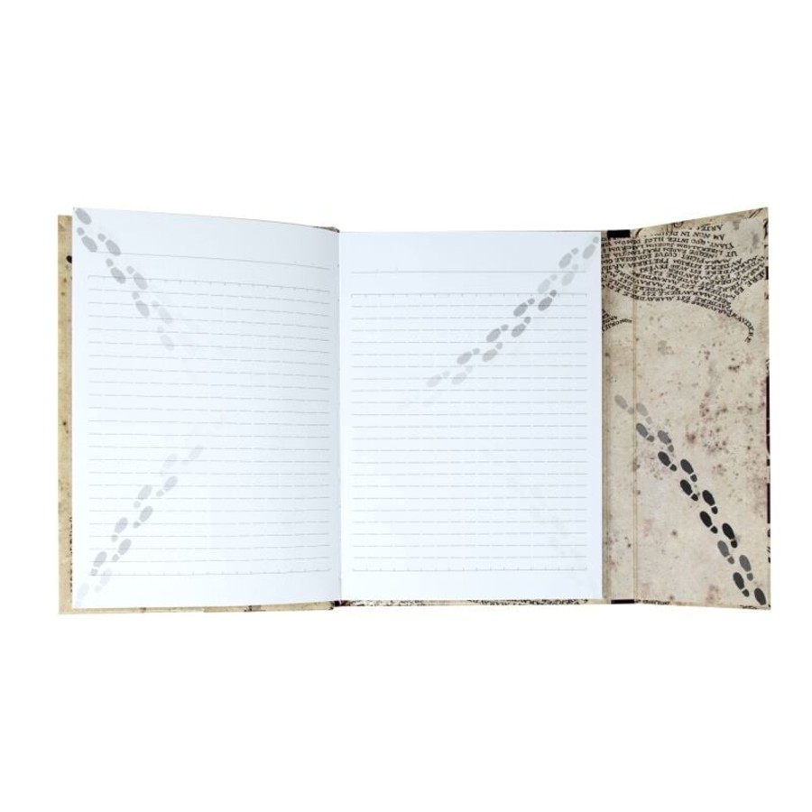 Kantoor Blue Sky | Harry Potter - Marauder'S Map - Magnetic Opening A5 Notebook