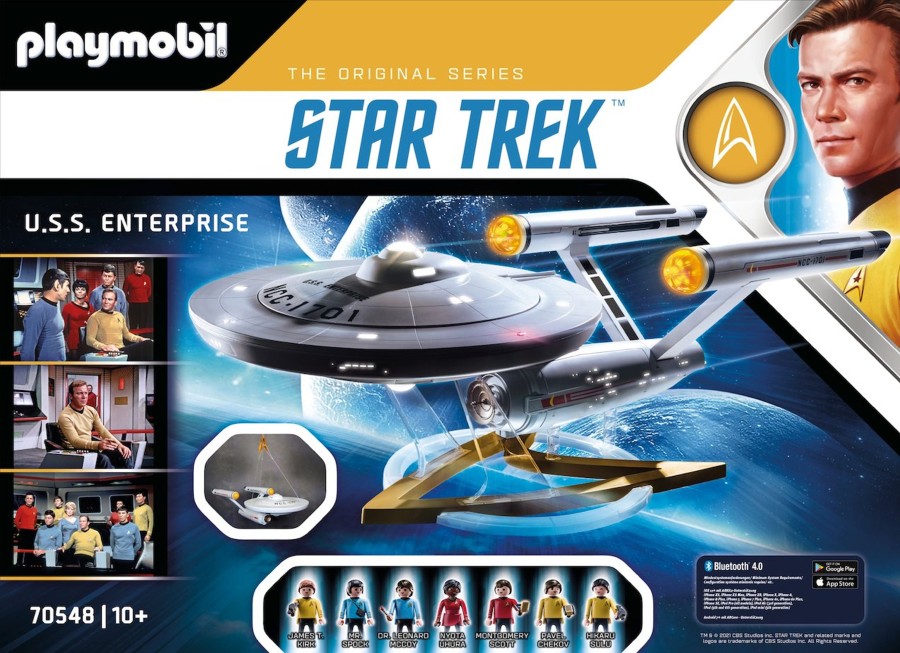 Figuren Playmobil | Star Trek - Uss Enterprise Ncc-1701 - 100Cm Playmobil