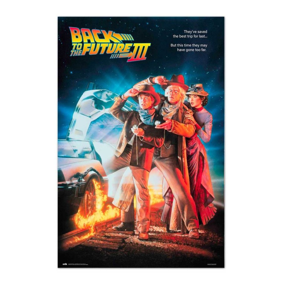 Decoratie ShopForGeek | Back To The Future 3 - Poster 61X91.5Cm