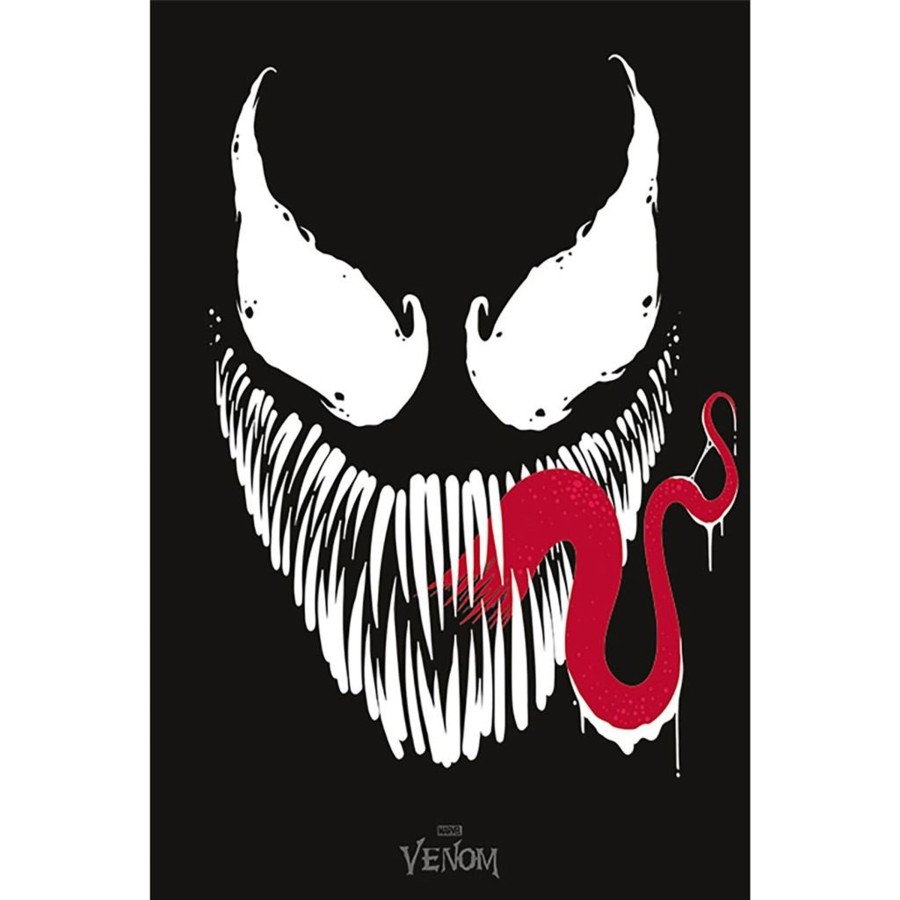 Decoratie Pyramid | Venom - Face - Poster 61 X 91Cm