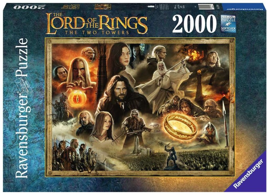 Spelletjes Ravensburger | Lord Of The Rings - Puzzle 2000P - The Two Towers