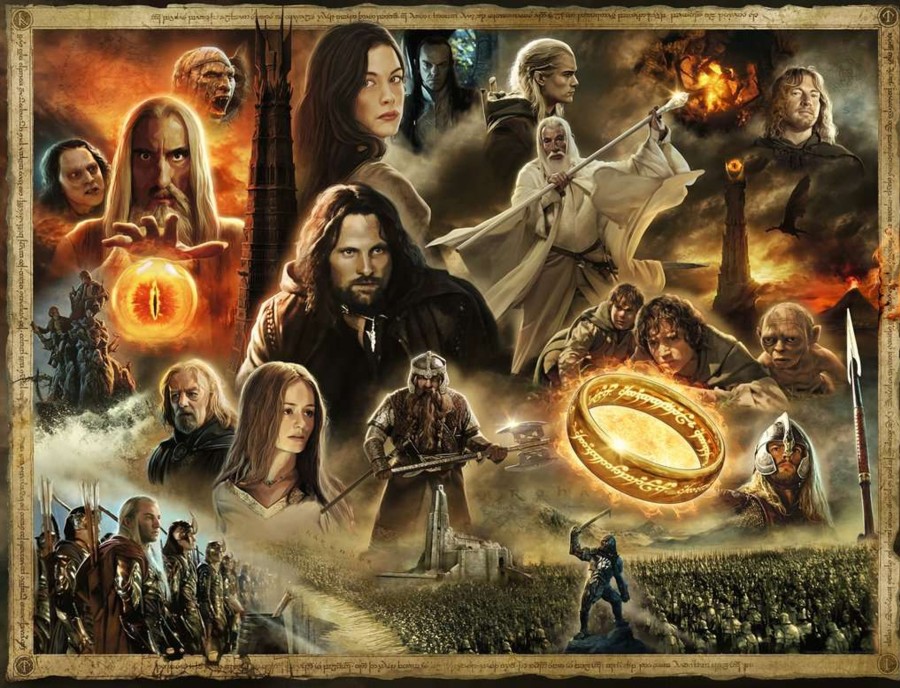 Spelletjes Ravensburger | Lord Of The Rings - Puzzle 2000P - The Two Towers