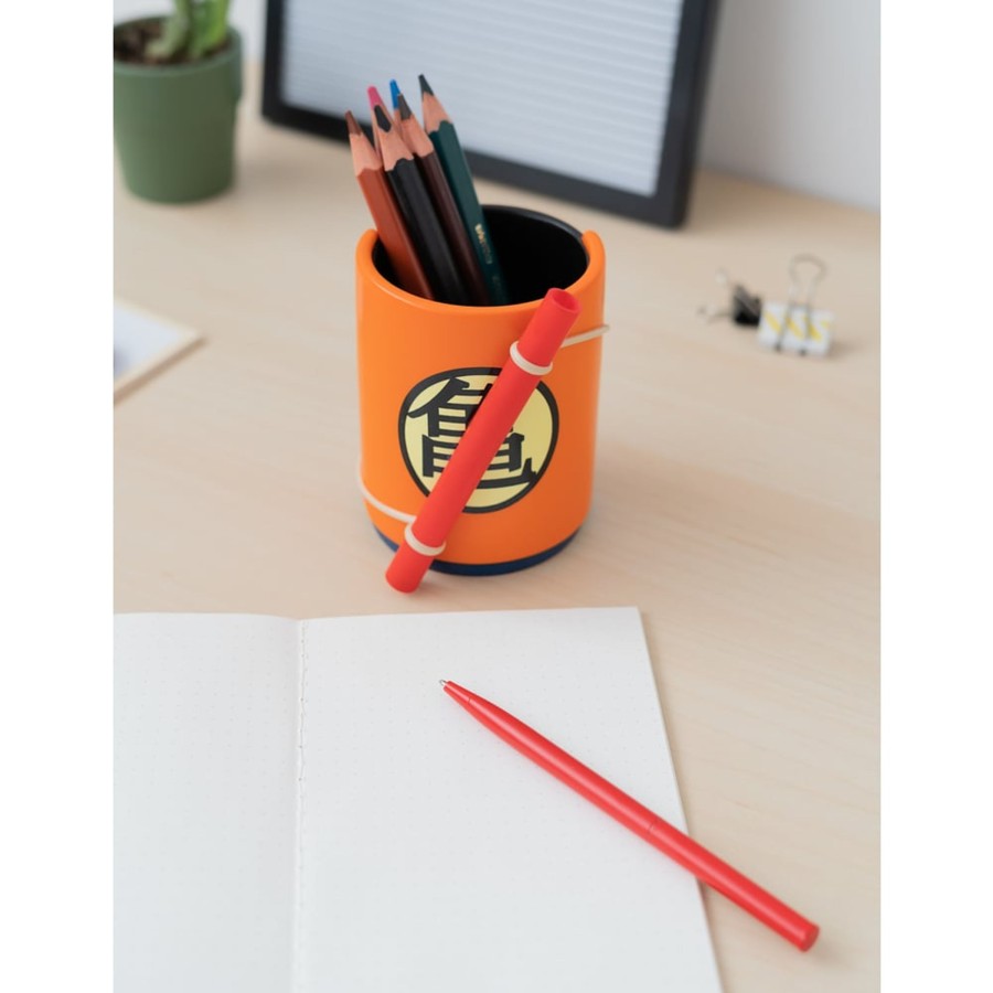 Kantoor ShopForGeek | Dragon Ball - Goku - Pencil Holder + 1 Pencil