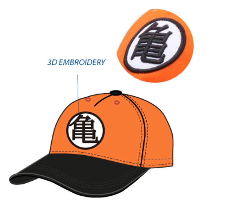 Accessoires ShopForGeek | Dragon Ball Z - Symbol - Adult Orange Cap 58Cm