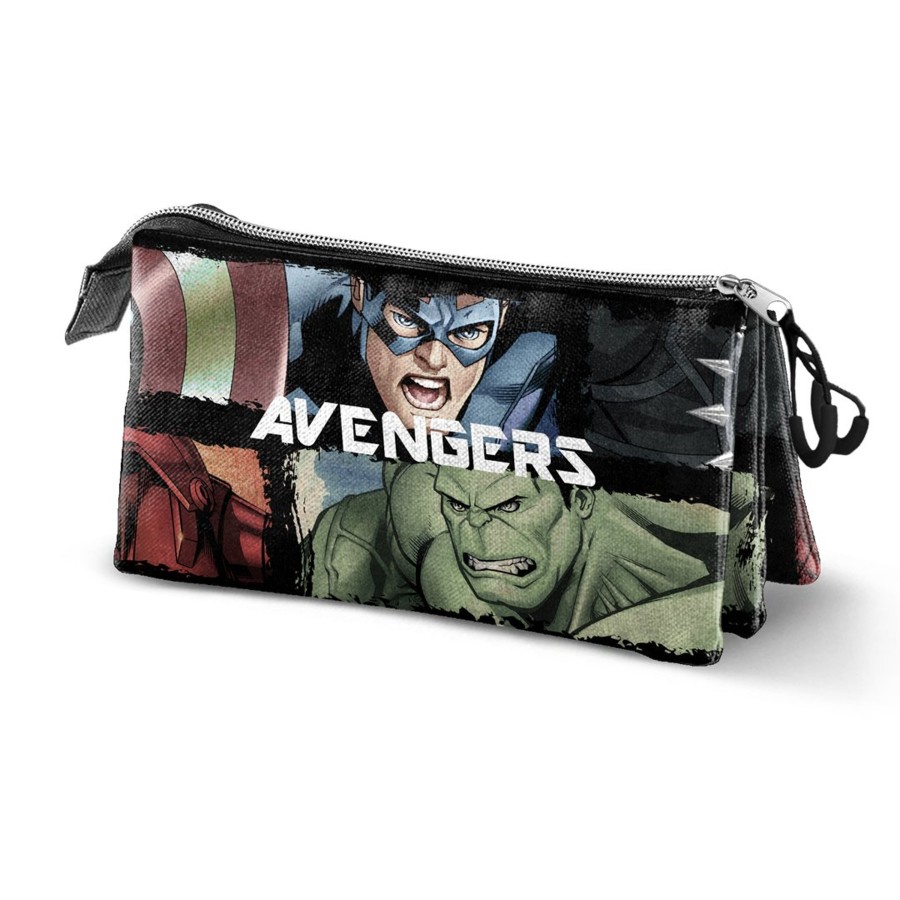 Kantoor Karactermania | Avengers - Triple Pencil Case '23X11X7Cm'