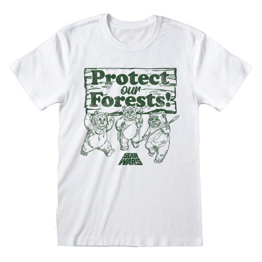 Kleding STAR WARS | Star Wars - Protect Our Forests - Men T-Shirt (M)