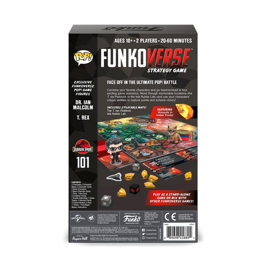 Figuren Funko | Jurassic Park - Funkoverse 101 2-Pack - Expandalone 'Uk'