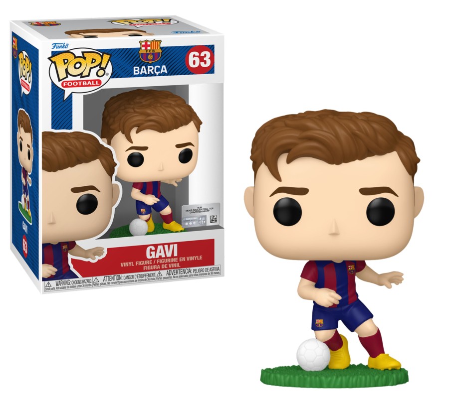 Figuren Funko | Barcelona - Pop Football N° 63 - Gavi