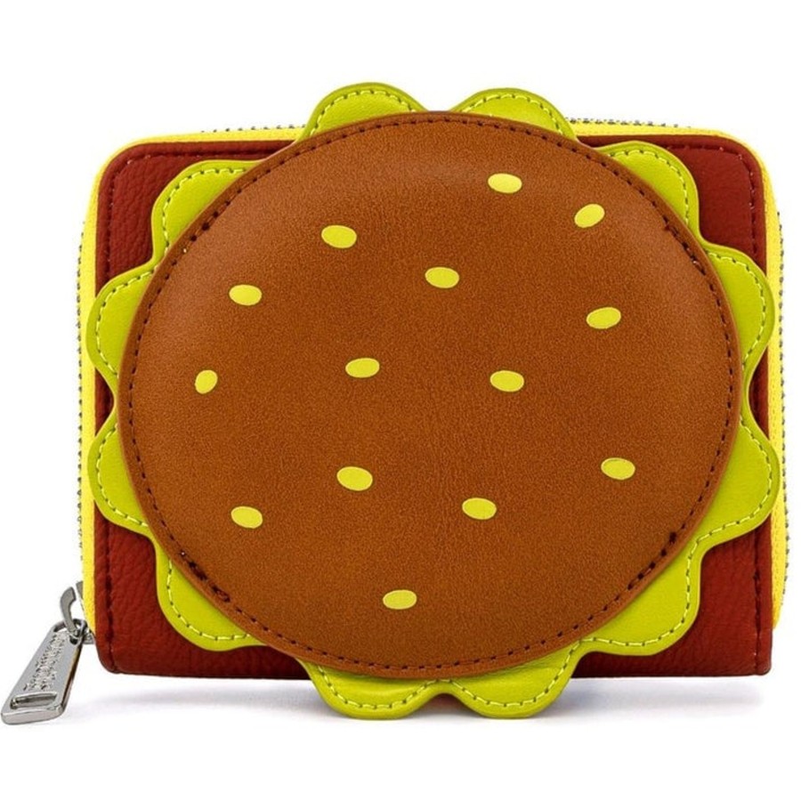 Accessoires Loungefly | Spongebob - Krabby Patty - Wallet Loungefly '12.5X10'