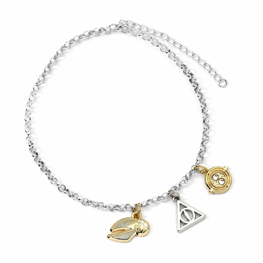 Accessoires Carat | Harry Potter - Symbols - 3 Charms Bracelet