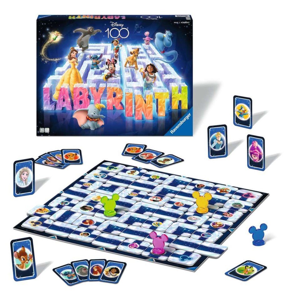 Spelletjes Ravensburger | Disney 100Th Anniversary - Boardgame Labyrinth