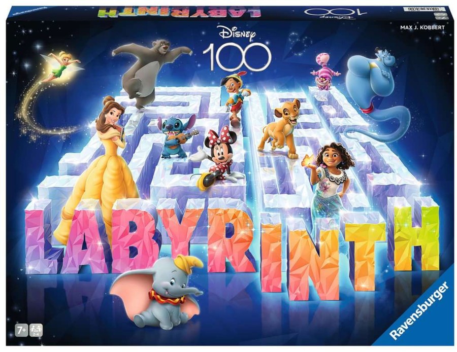 Spelletjes Ravensburger | Disney 100Th Anniversary - Boardgame Labyrinth