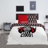 Decoratie AyMax | Casa De Papel - Parure De Lit 240X220Cm - Bella Ciao '100% Coton'