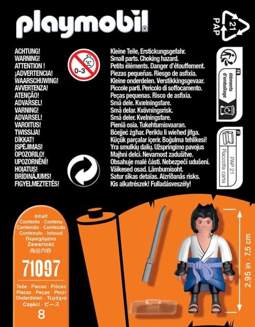 Figuren Playmobil | Naruto - Sasuke - Playmobil