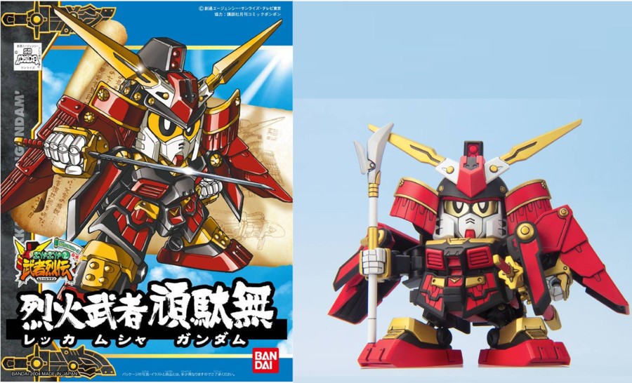 Figuren Bandai Model Kit | Gundam - Bb267 Rekka Musha Gundam - Model Kit