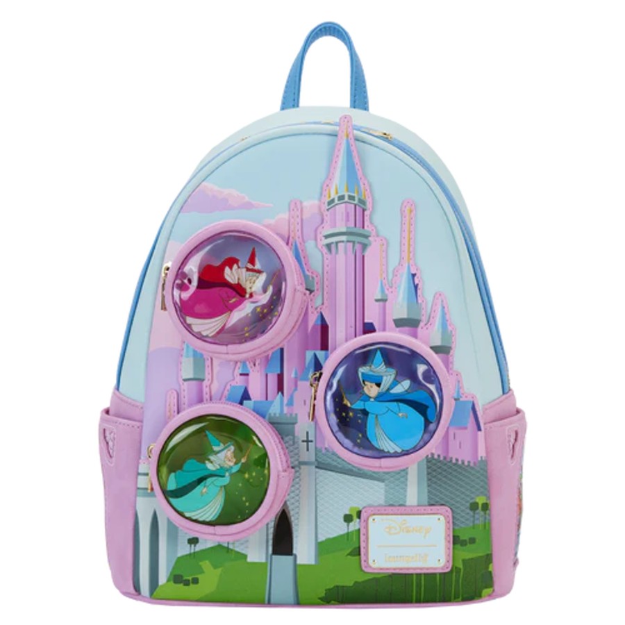 Accessoires Loungefly | Sleeping Beauty - Stained Glass Castle - Mini Backpack Loungefly