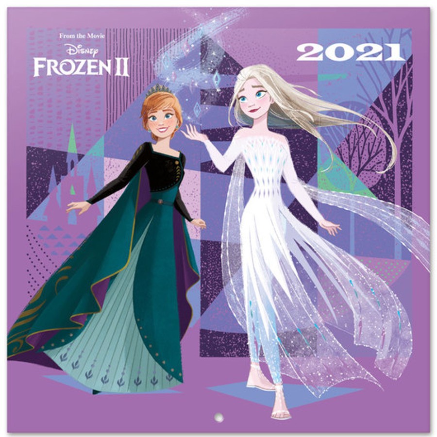 Kantoor ShopForGeek | Frozen 2 - Calendar 2021 '30X30Cm'