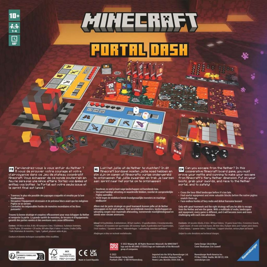 Spelletjes Ravensburger | Minecraft - Portal Dash