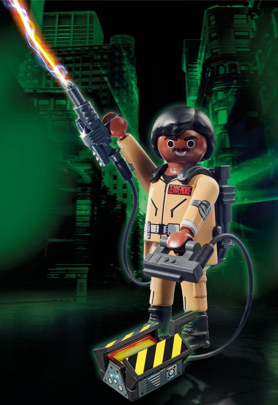 Figuren Playmobil | Ghostbusters - Playmobil Collector Edition 15Cm - Winston Zeddemore