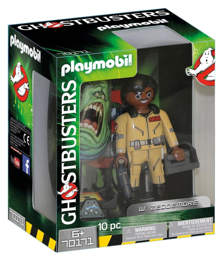 Figuren Playmobil | Ghostbusters - Playmobil Collector Edition 15Cm - Winston Zeddemore