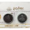 Decoratie Fanattik | Harry Potter - Neville & Luna - Set Of 2 Coins