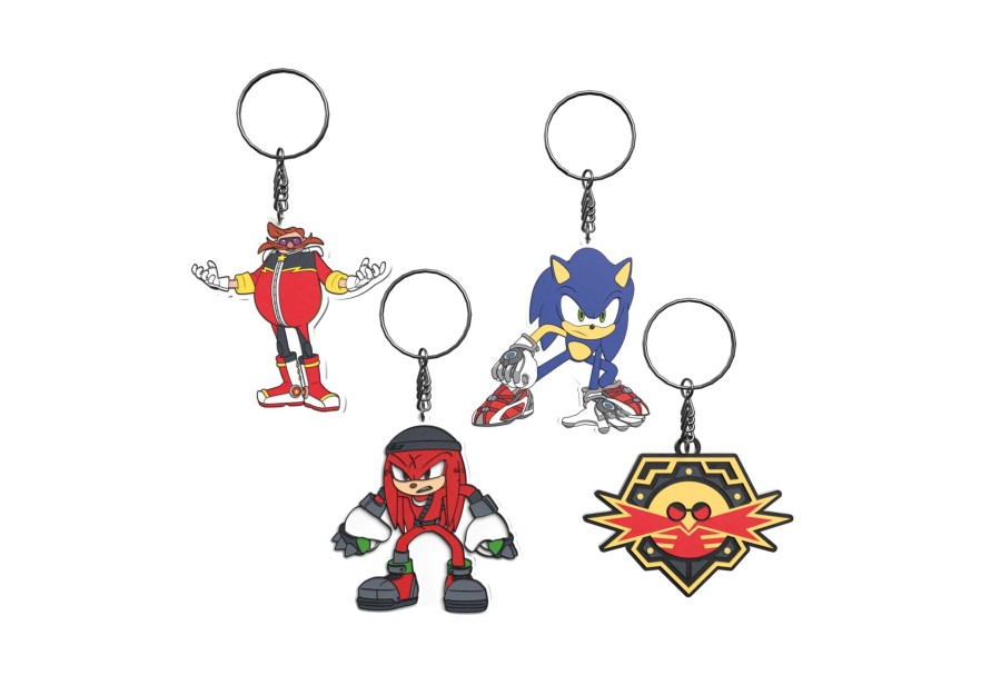 Accessoires CYP | Sonic - Characters - 4 Rubber Keyrings Set