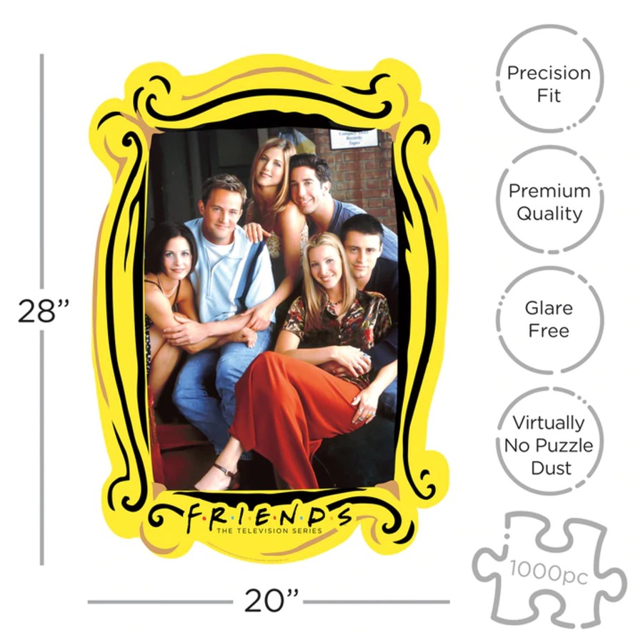 Spelletjes Aquarius | Friends - Group Diecut - Puzzle 1000P