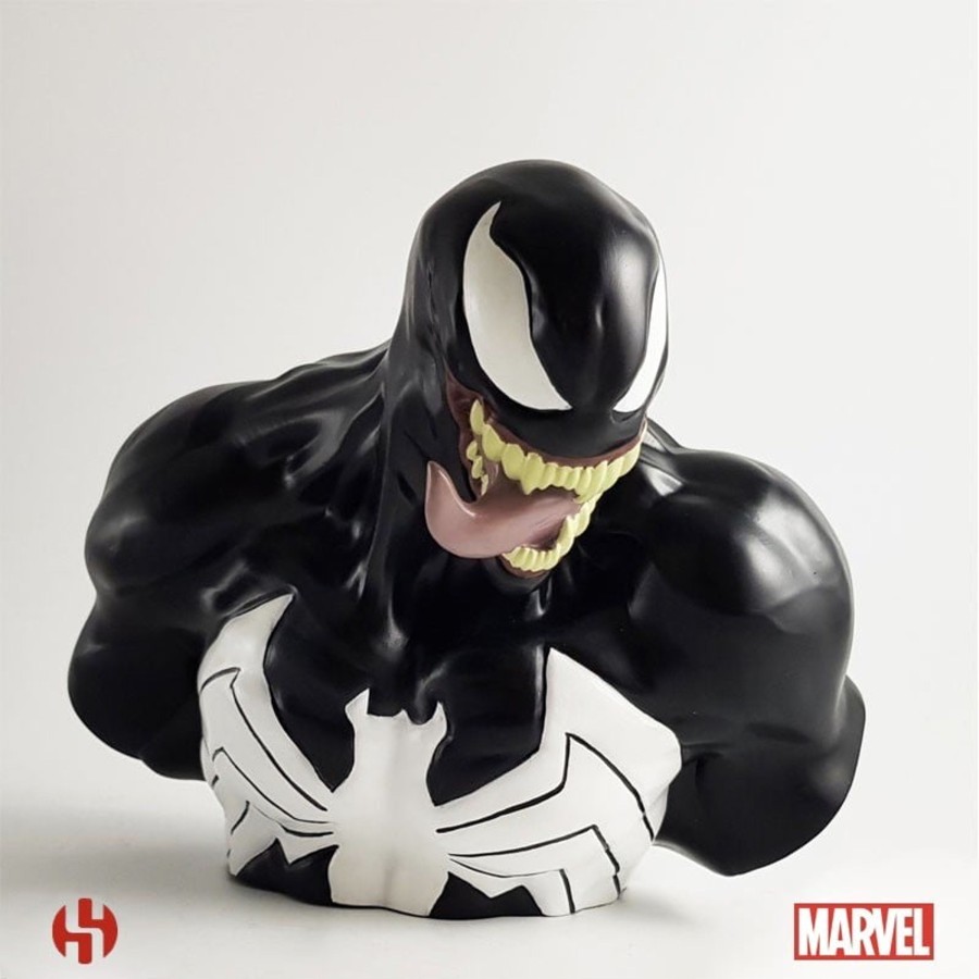 Decoratie Semic | Marvel - Money Box Blister Box - Venom Deluxe Bust 20 Cm