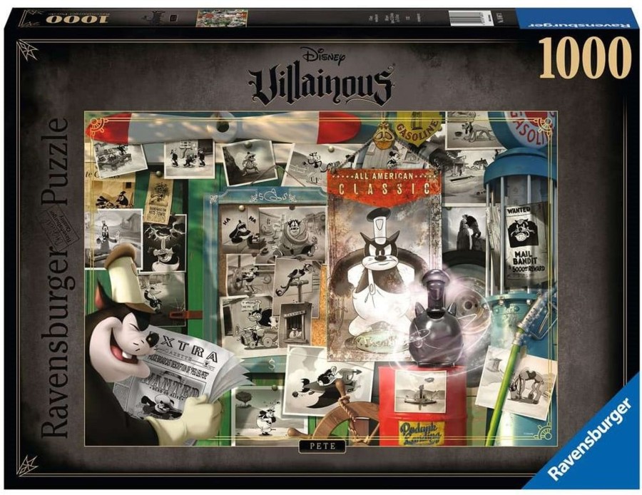 Spelletjes Ravensburger | Disney - Puzzle Villainous 1000P - Peg-Leg Pete