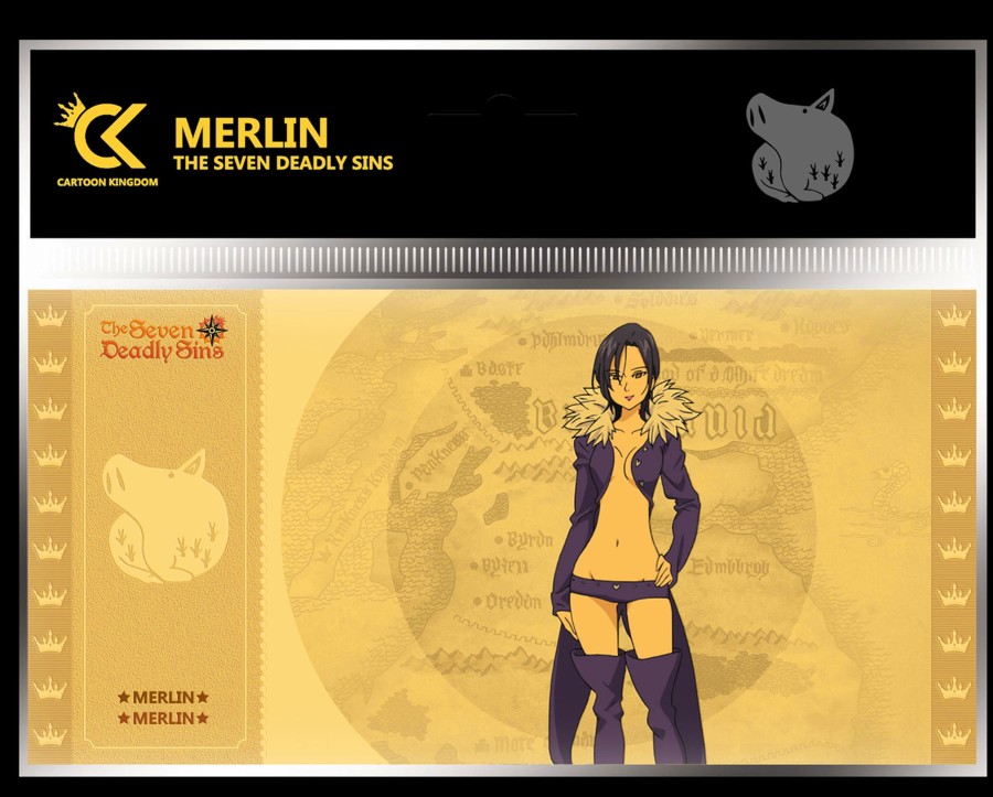 Decoratie Cartoon Kingdom | Seven Deadly Sins - Merlin - Golden Ticket