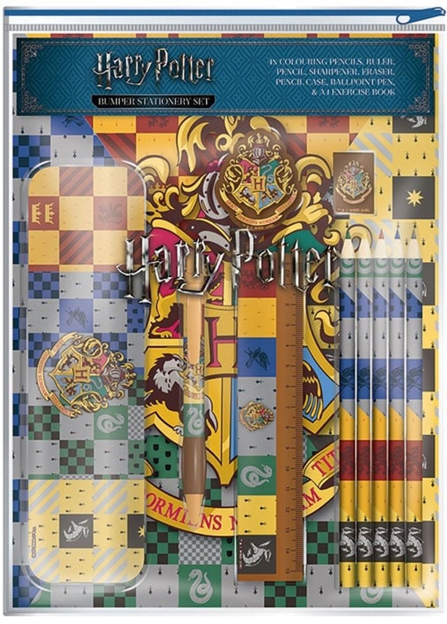 Kantoor Pyramid | Harry Potter - Bumper Stationary Set - House Crest