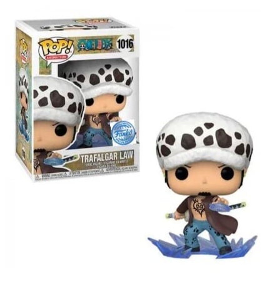 Figuren Funko | One Piece - Pop N° 1016 - Trafalgar Law W/Chase - Special Edition